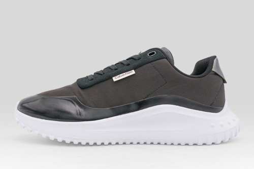 Calvin Klein Mirrored Silver Tab Ultralight Sneakers (YW0YW02016 0GN)