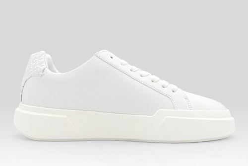 Calvin Klein Chunky Cupsole Leather Sneakers (YW0YW02036 0K7)