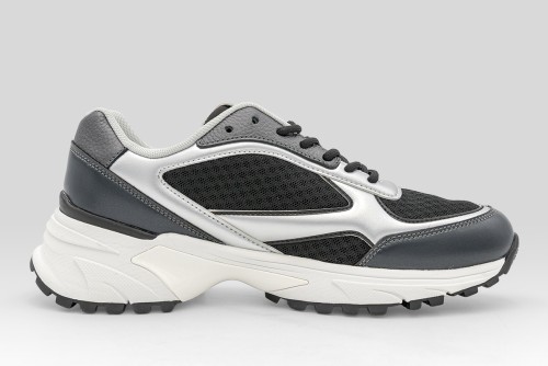 Calvin Klein Trailblazer Mesh Mix Runner Sneakers (YW0YW02063 01L)