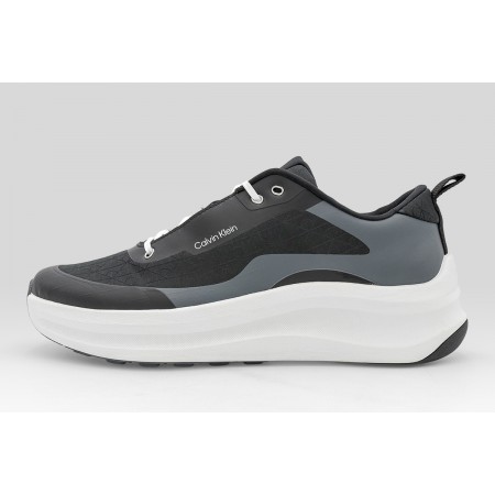 Calvin Klein Chunky Runner Laceup Mix Aop Γυναικεία Sneakers