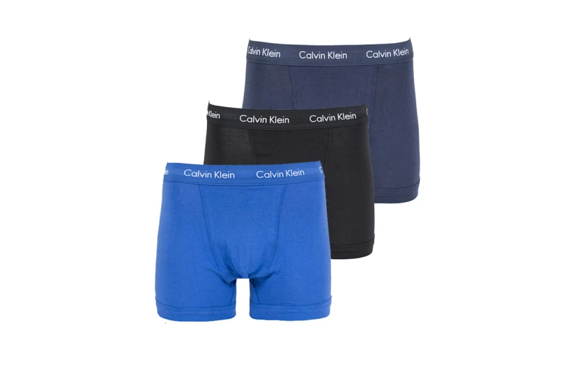 Calvin Klein Cotton Stretch Εσώρουχο Boxer Ανδρικό 3-Τεμάχια (0000U2662G 4KU)