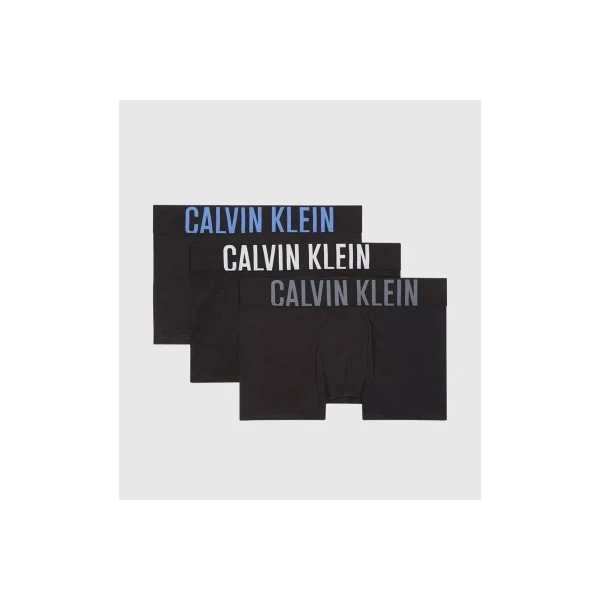 Calvin Klein Intense Power Cotton Εσώρουχο Boxer 3-Τεμάχια (000NB3608A ZDM)