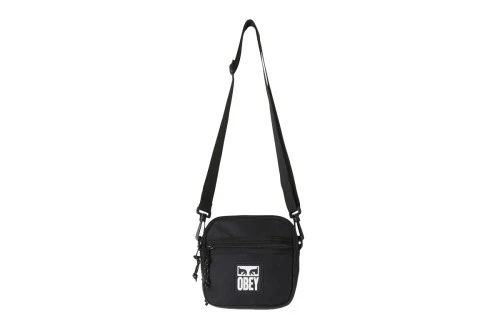 Obey Small Messenger Τσαντάκι Χιαστί - Ώμου (100010150 BLACK)