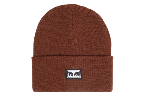 Obey Icon Eyes Beanie Σκουφάκι Χειμερινό (100030132 SEPIA)