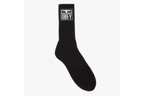 Obey Eyes Icon Κάλτσες Ψηλές 1 Ζευγάρι (100260141 BLACK)