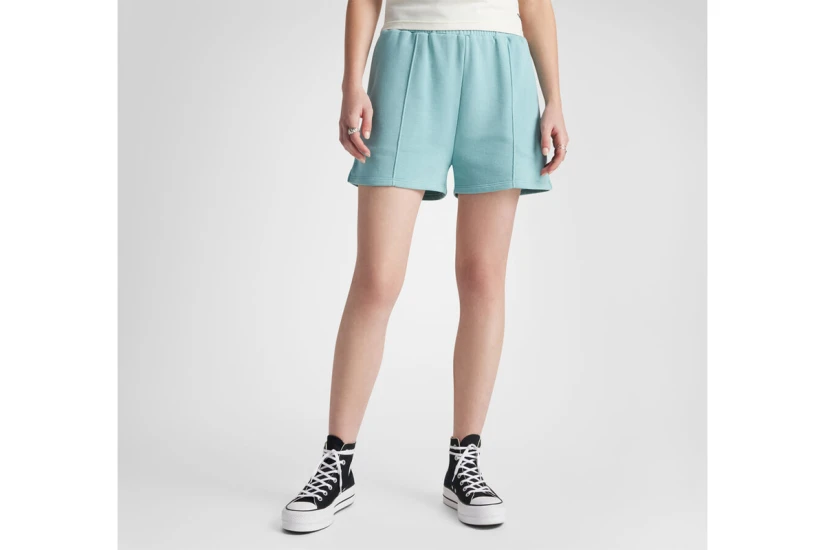 Converse Star Chevron Γυναικείο Αθλητικό Σορτς Οινοπνευματί