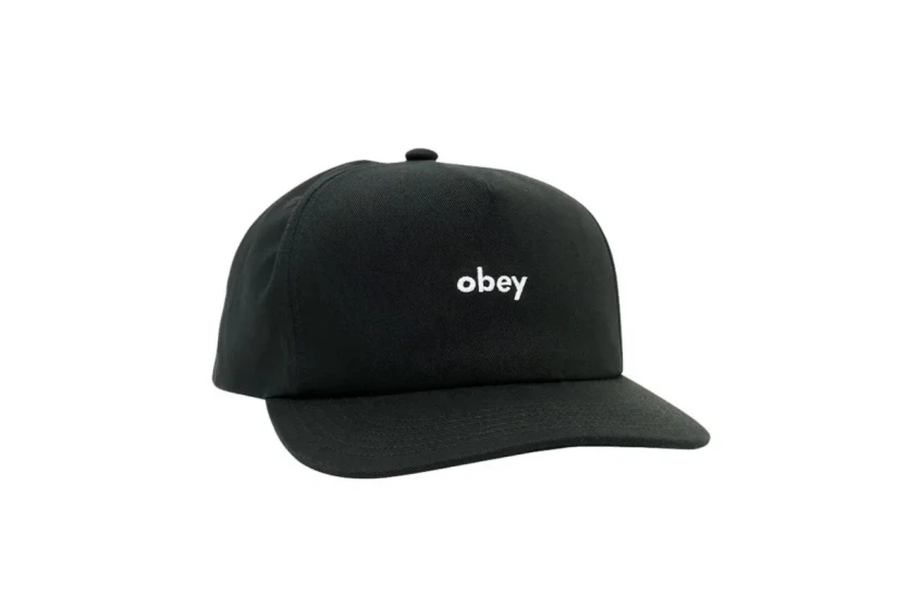 Obey Lowercase 5 Panel Καπέλο Snapback