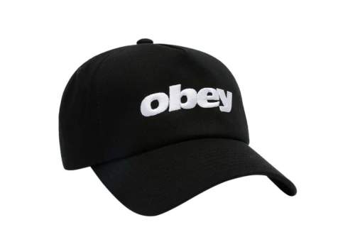 Obey Delta 5 Panel  Καπέλο Snapback (100490146 BLACK)