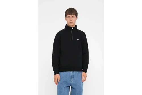 Obey Established Works Bold Μπλούζα Με Φερμουάρ Ανδρική (111620098 BLACK)