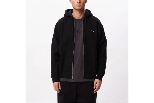Obey Established Works Bold Ζακέτα Βαμβακερή Ανδρική (112460022 BLACK)