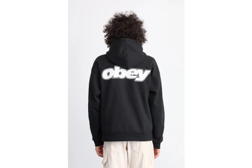 Obey Gaze Zip Ζακέτα Βαμβακερή Ανδρική (112460030 BLACK)