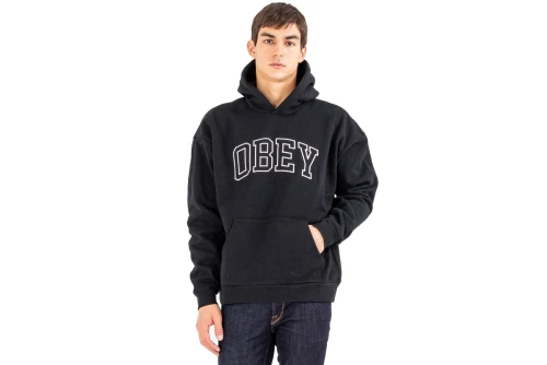 Obey Institute Extra Heavy  Hoodie Ανδρικό (112470195 BLACK)