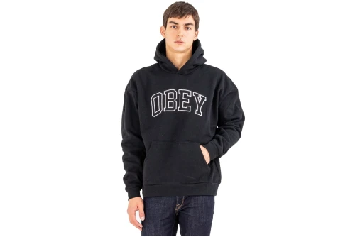 Obey Institute Extra Heavy  Hoodie Ανδρικό (112470195 BLACK)