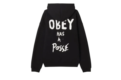 Obey Posse Extra Heavy Hoodie Ανδρικό (112470231 BLACK)