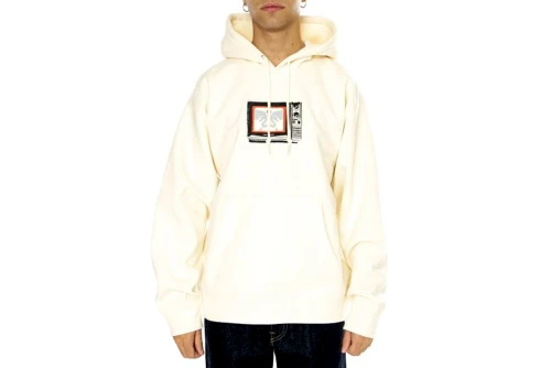 Obey Tv Hoodie Ανδρικό (112843940 UNBLEACHED)