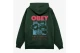 Obey Art Studio Flowers Premium Ανδρικό Φούτερ με Κουκούλα Κυπαρισσί