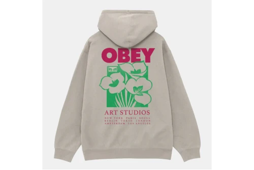Obey Art Studio Flowers Premium Hoodie Ανδρικό (112844234 MOONSTRUCK)
