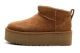 Ugg Classic Ultra Mini Platform Γυναικεία Μποτάκια Καφέ