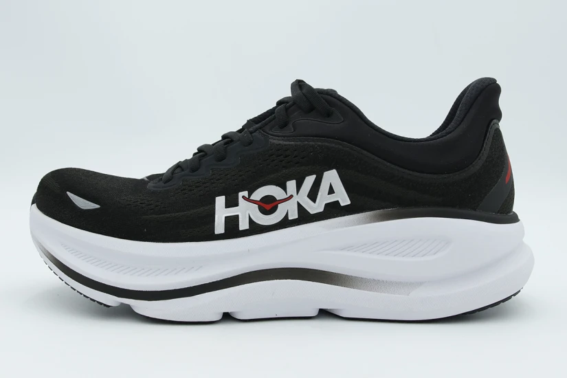 Hoka One One Bondi 9 Ανδρικά Αθλητικά Παπούτσια για Τρέξιμο Μαύρα, Λευκά