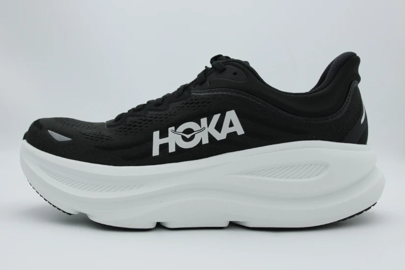 Hoka One One Bondi 9 Ανδρικά Αθλητικά Παπούτσια για Τρέξιμο Μαύρα, Λευκά