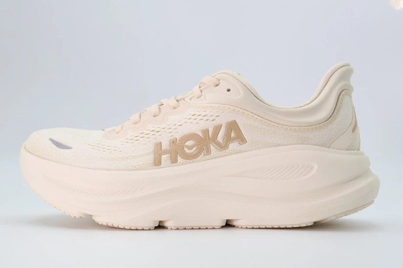 Hoka One One Bondi 9 Αθλητικά Παπούτσια για Τρέξιμο Εκρού