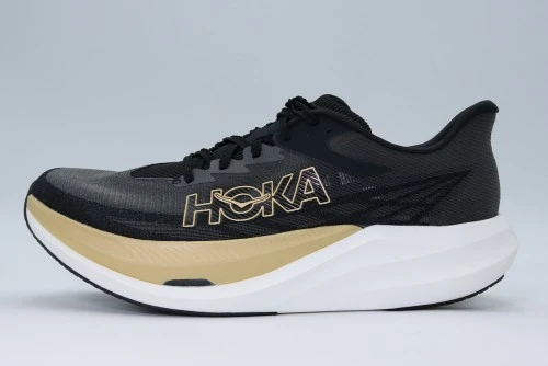 Hoka One One Rocket X 3 Αθλητικά Παπούτσια Για Τρέξιμο (1168724-BKGD)