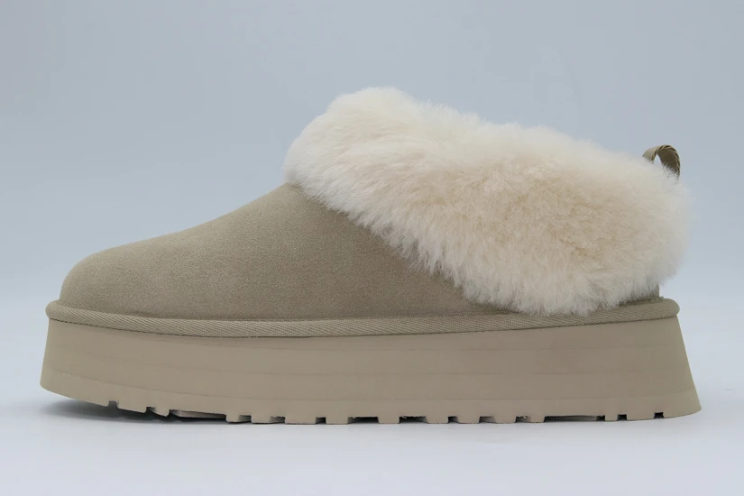 Ugg Tazzelle Γυναικείες Παντόφλες Μπεζ, Εκρού