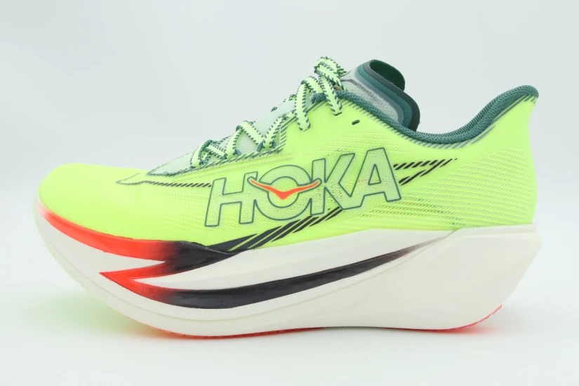 Hoka One One Cielo X1 3.0 Ανδρικά Αθλητικά Παπούτσια για Τρέξιμο Λαχανί, Πορτοκαλί, Λευκά
