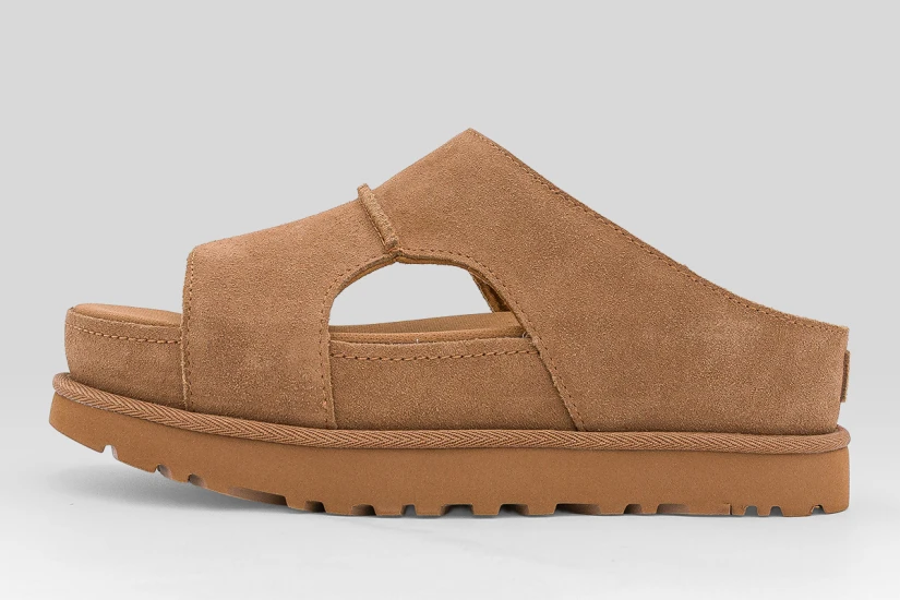 Ugg Goldenstar Hi Cutout Slide Γυναικεία Σανδάλια Ταμπά