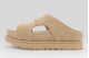 Ugg Goldenstar Hi Cutout Slide Γυναικεία Σανδάλια Μπεζ