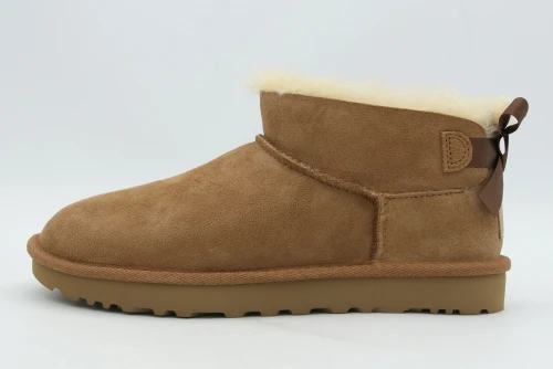 Ugg Ultra Mini Bailey Bow Μποτάκια Μόδας Γυναικεία (1185491 CHE)