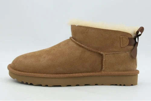 Ugg Ultra Mini Bailey Bow Μποτάκια Μόδας Γυναικεία (1185491 CHE)