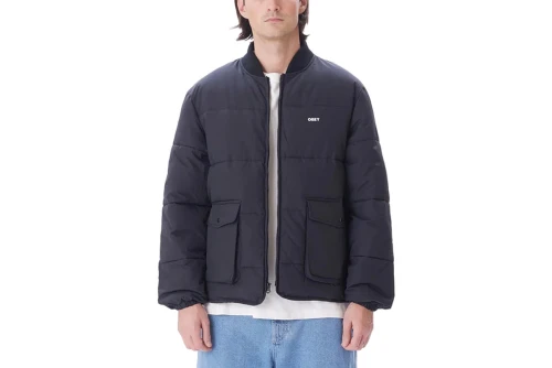 Obey Charlie Jacket Μπουφάν Puffer Ανδρικό (121800546 BLACK)