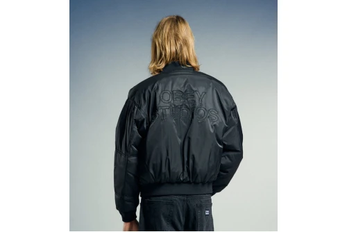 Obey Studios Ma-1 Μπουφάν Bomber Ανδρικό (121800594 BLACK)