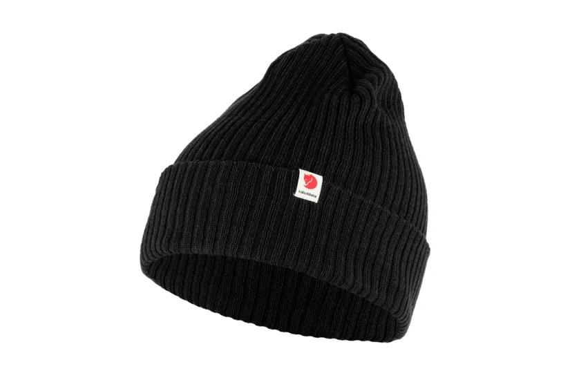 Fjallraven Rib Hat Unisex Χειμερινό Σκουφάκι Μαύρο