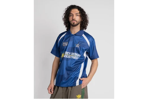 Obey Soccer Jersey Polo Ανδρικό (131080372 BLUE MULTI)