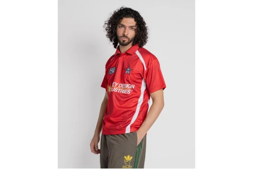 Obey Soccer Jersey Polo Ανδρικό (131080372 RED MULTI)