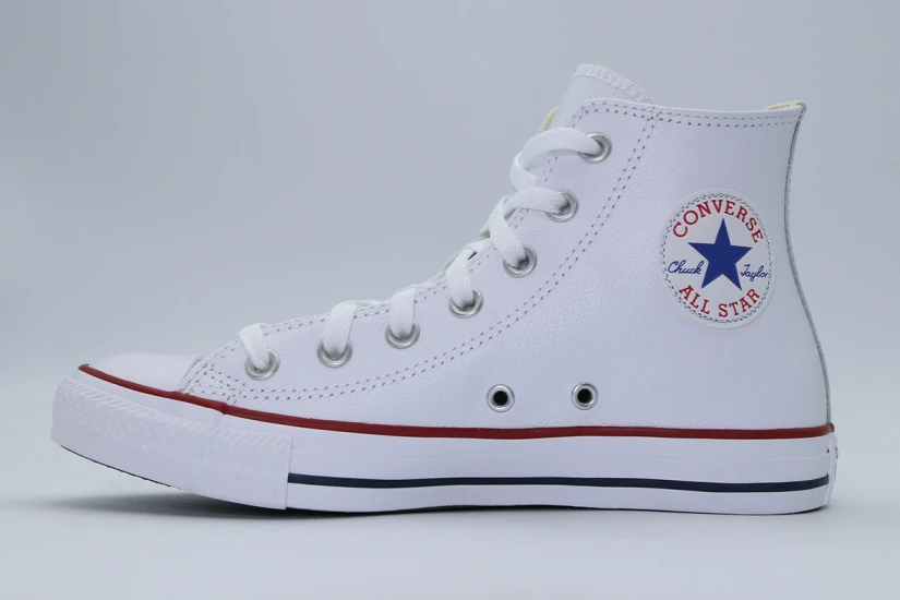 Converse Chuck Taylor All Star Leather Sneakers Λευκά