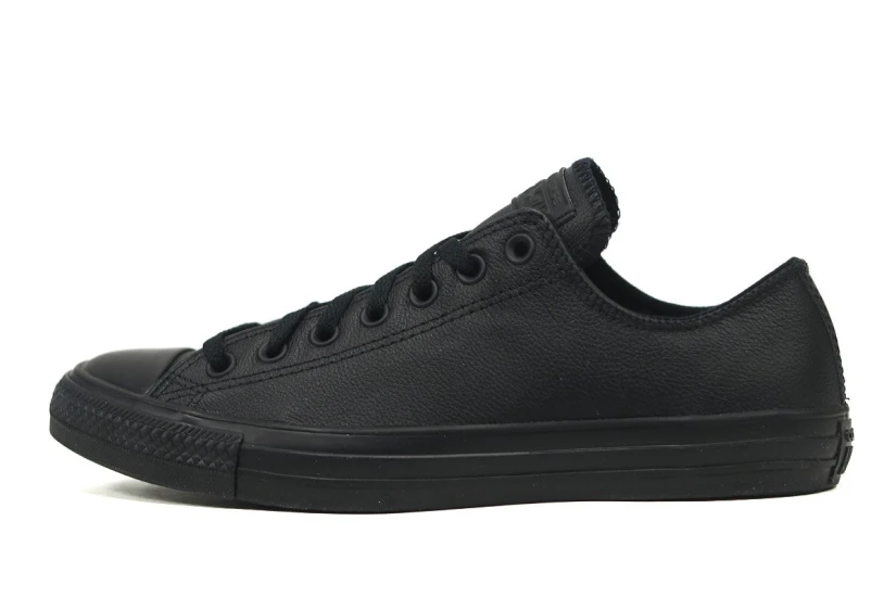Converse Chuck Taylor All Star Leather Sneakers Μαύρα