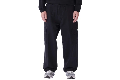 Obey Bigwig Baggy Twill Cargo Pant Παντελόνι Cargo Ανδρικό (142020217 BLACK)