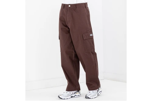 Obey Bigwig Baggy Twill Cargo Pant Παντελόνι Cargo Ανδρικό (142020217 JAVA BROWN)