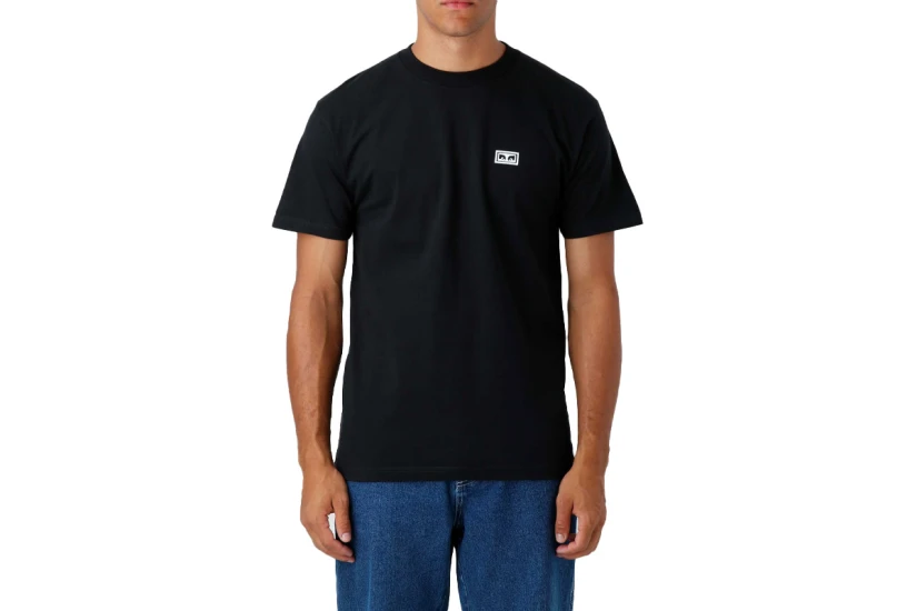Obey Eyes 3 Ανδρικό Κοντομάνικο T-Shirt Μαύρο