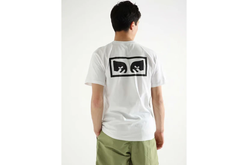 Obey Eyes 3 Ανδρικό Κοντομάνικο T-Shirt Λευκό