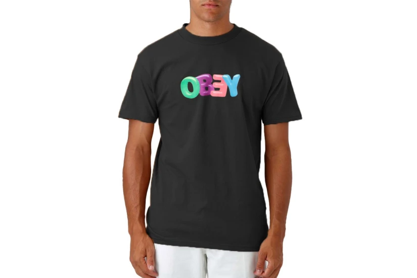 Obey Bubble T-Shirt Ανδρικό (165263173 BLACK)