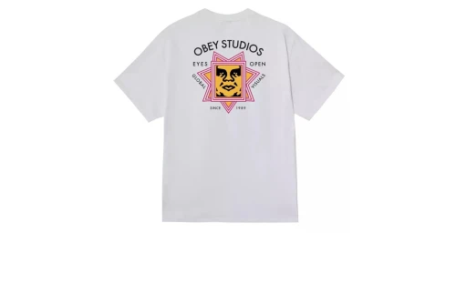 Obey Global Visuals Classic T-Shirt Ανδρικό (165264232 WHITE)