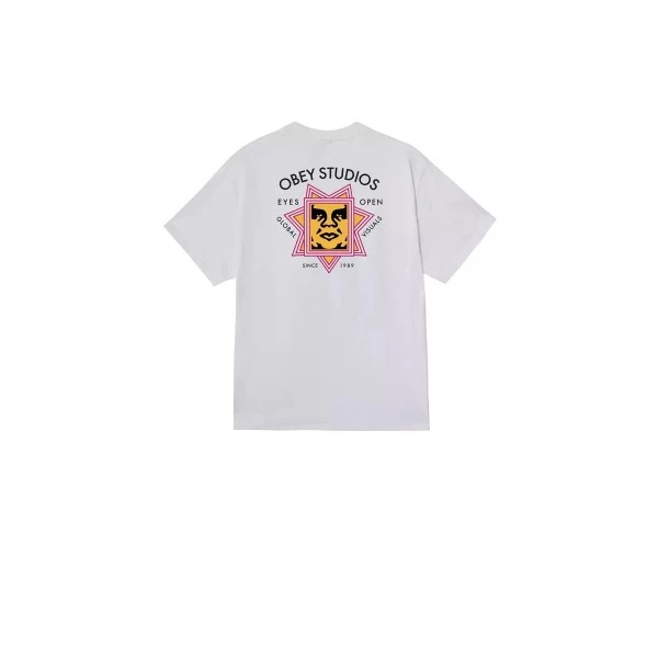 Obey Global Visuals Classic T-Shirt Ανδρικό (165264232 WHITE)