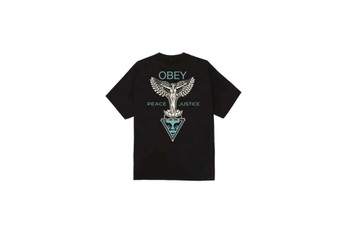 Obey Nouveau Angel Classic T-Shirt Ανδρικό (165264299 BLACK)