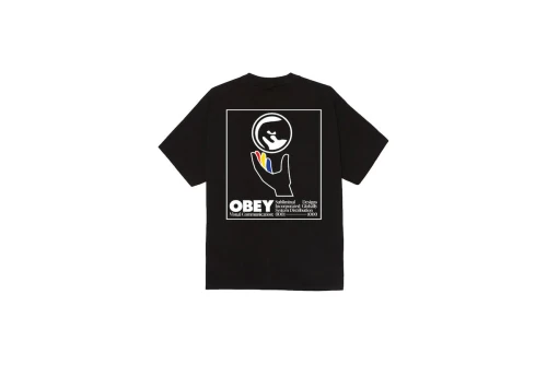 Obey Global Systems Classic T-Shirt Ανδρικό (165264303 BLACK)