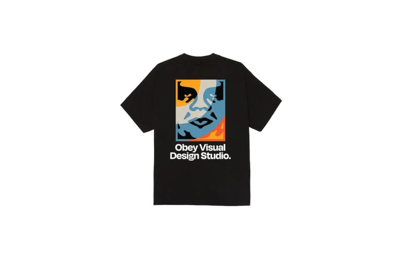 Obey Visual Design Studio Classic Ανδρικό Κοντομάνικο T-Shirt Μαύρο, Διάφορα Χρώματα