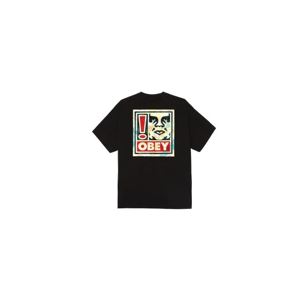 Obey Exclamation Classic T-Shirt Ανδρικό (165264328 BLACK)
